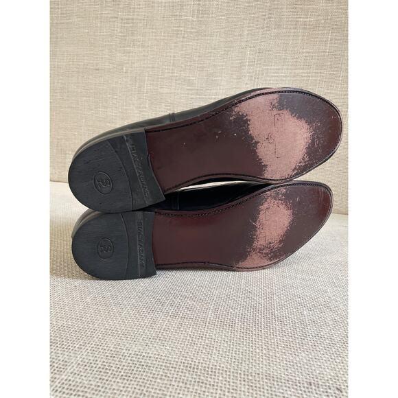 Stacy Adams Madison Black Cap Toe Oxfords, Leather, Tie up, Exc Cond, Men's 14D - Picture 10 of 10